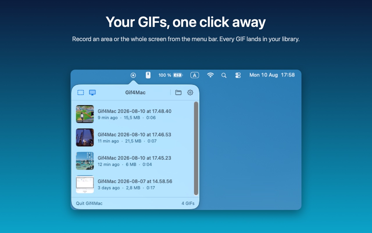 Gif4Mac — 1